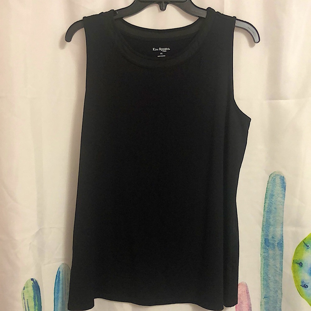 Petite Small Black Kim Rogers Camisole